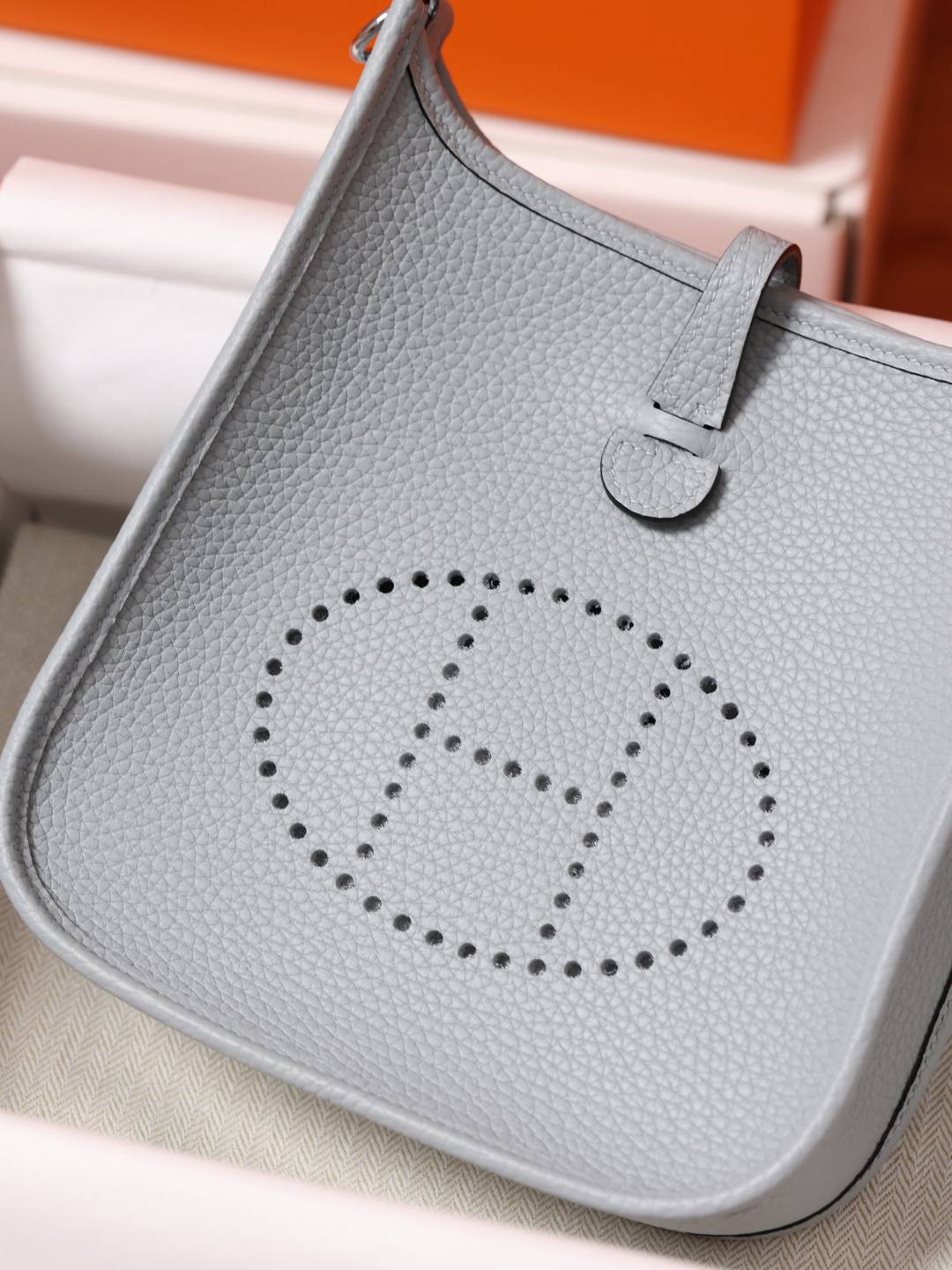 Best Replica Handbags Storehandmade Hermes Evelyne 19 bag in Togo blue(Jan 2026 updated)-Best Quality Fake Louis Vuitton Bag Online Store, Replica designer bag ru