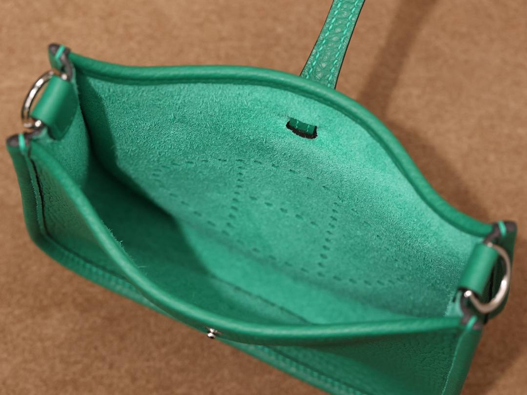 Best Replica Handbags Storehandmade Hermes Evelyne 19 new green color (Feb 2026 updated)-Best Quality Fake Louis Vuitton Bag Online Store, Replica designer bag ru