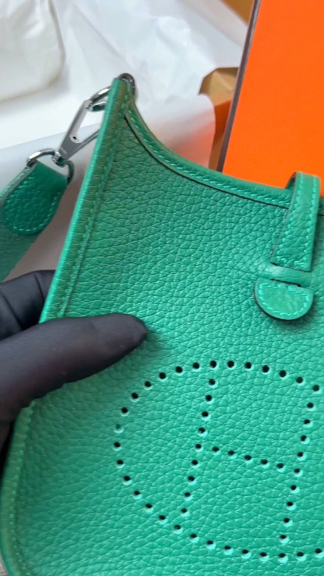 Best Replica Handbags Storehandmade Hermes Evelyne 19 new green color (Feb 2026 updated)-Best Quality Fake Louis Vuitton Bag Online Store, Replica designer bag ru