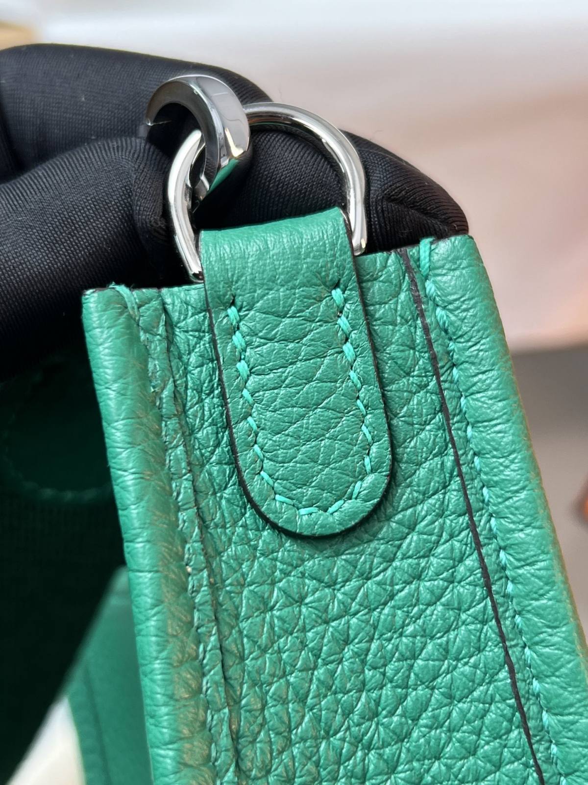 Best Replica Handbags Storehandmade Hermes Evelyne 19 new green color (Feb 2026 updated)-Best Quality Fake Louis Vuitton Bag Online Store, Replica designer bag ru