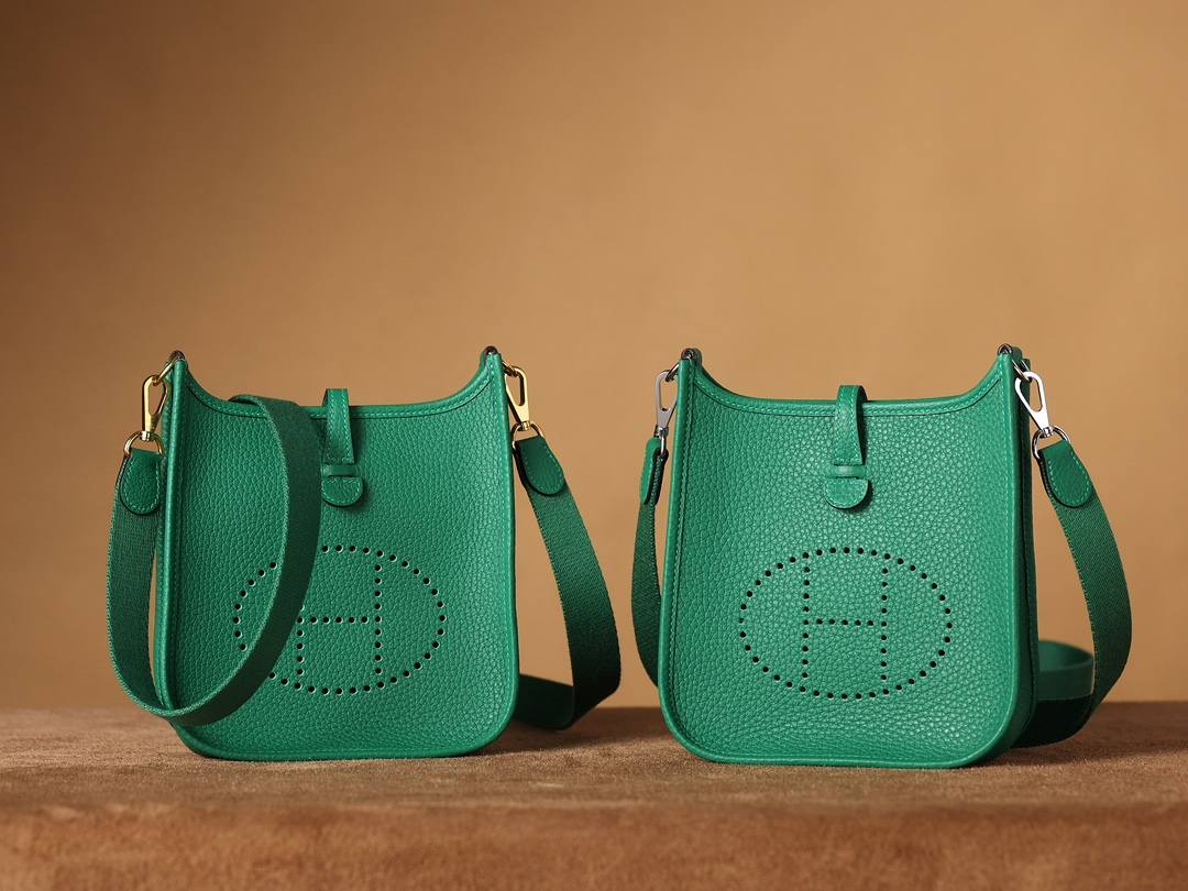 Best Replica Handbags Storehandmade Hermes Evelyne 19 new green color (Feb 2026 updated)-Best Quality Fake Louis Vuitton Bag Online Store, Replica designer bag ru