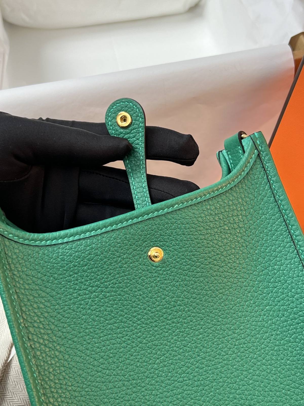 Best Replica Handbags Storehandmade Hermes Evelyne 19 new green color (Feb 2026 updated)-Best Quality Fake Louis Vuitton Bag Online Store, Replica designer bag ru