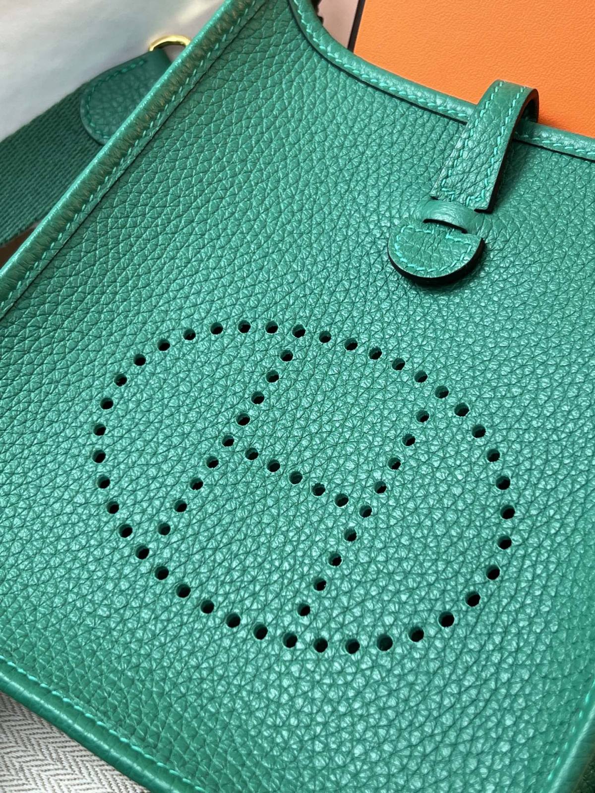 Best Replica Handbags Storehandmade Hermes Evelyne 19 new green color (Feb 2026 updated)-Best Quality Fake Louis Vuitton Bag Online Store, Replica designer bag ru
