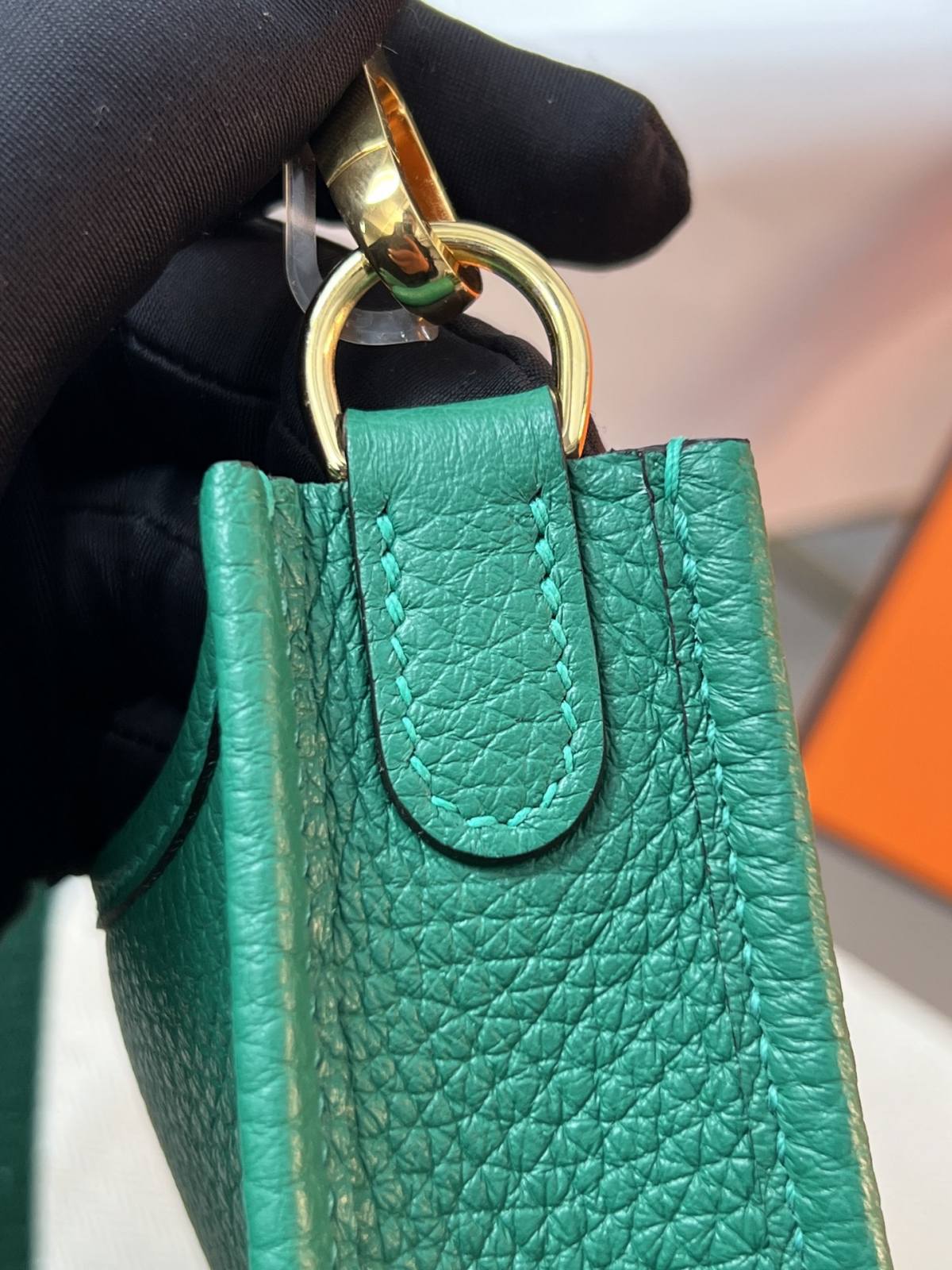 Best Replica Handbags Storehandmade Hermes Evelyne 19 new green color (Feb 2026 updated)-Best Quality Fake Louis Vuitton Bag Online Store, Replica designer bag ru
