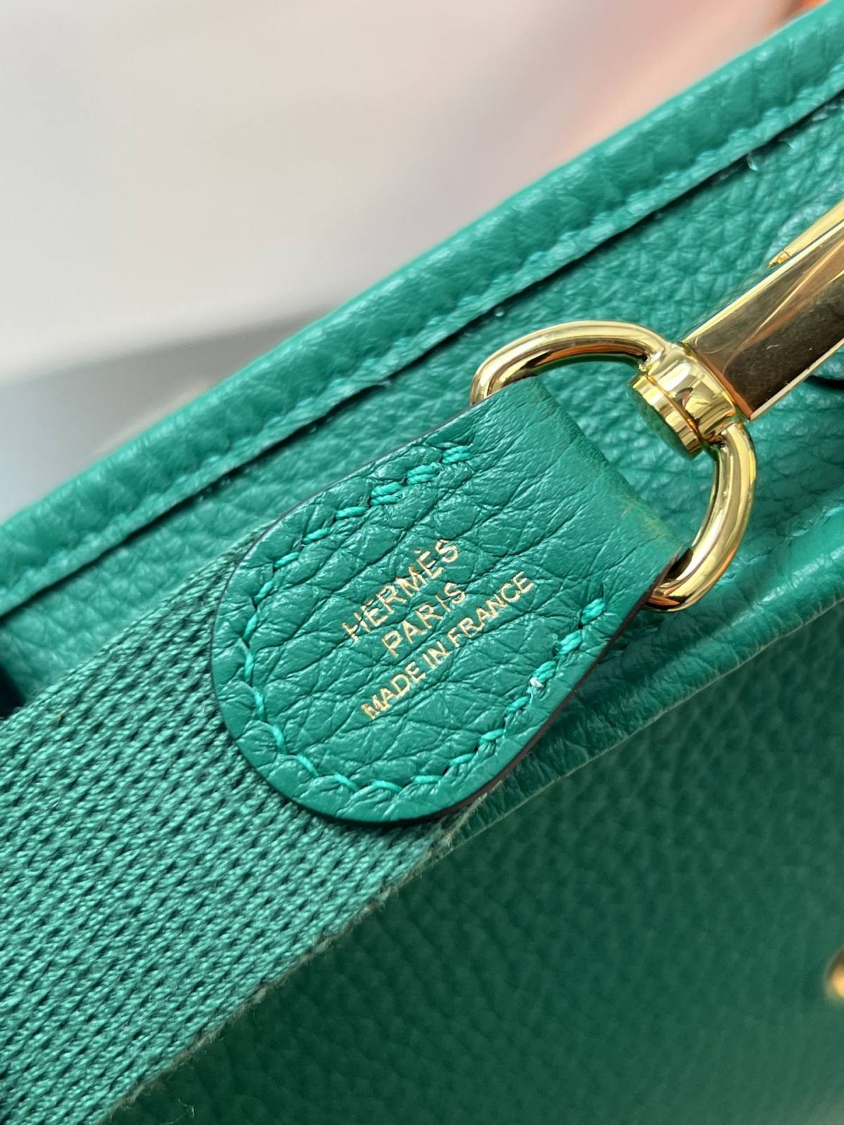 Best Replica Handbags Storehandmade Hermes Evelyne 19 new green color (Feb 2026 updated)-Best Quality Fake Louis Vuitton Bag Online Store, Replica designer bag ru