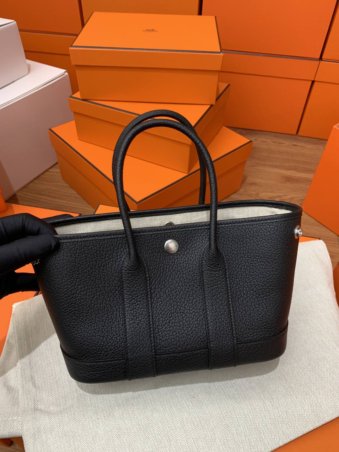 Best Replica Handbags StoreHermes handmade Garden 23 bag in togo black (Feb 2026 updated)-Best Quality Fake Louis Vuitton Bag Online Store, Replica designer bag ru