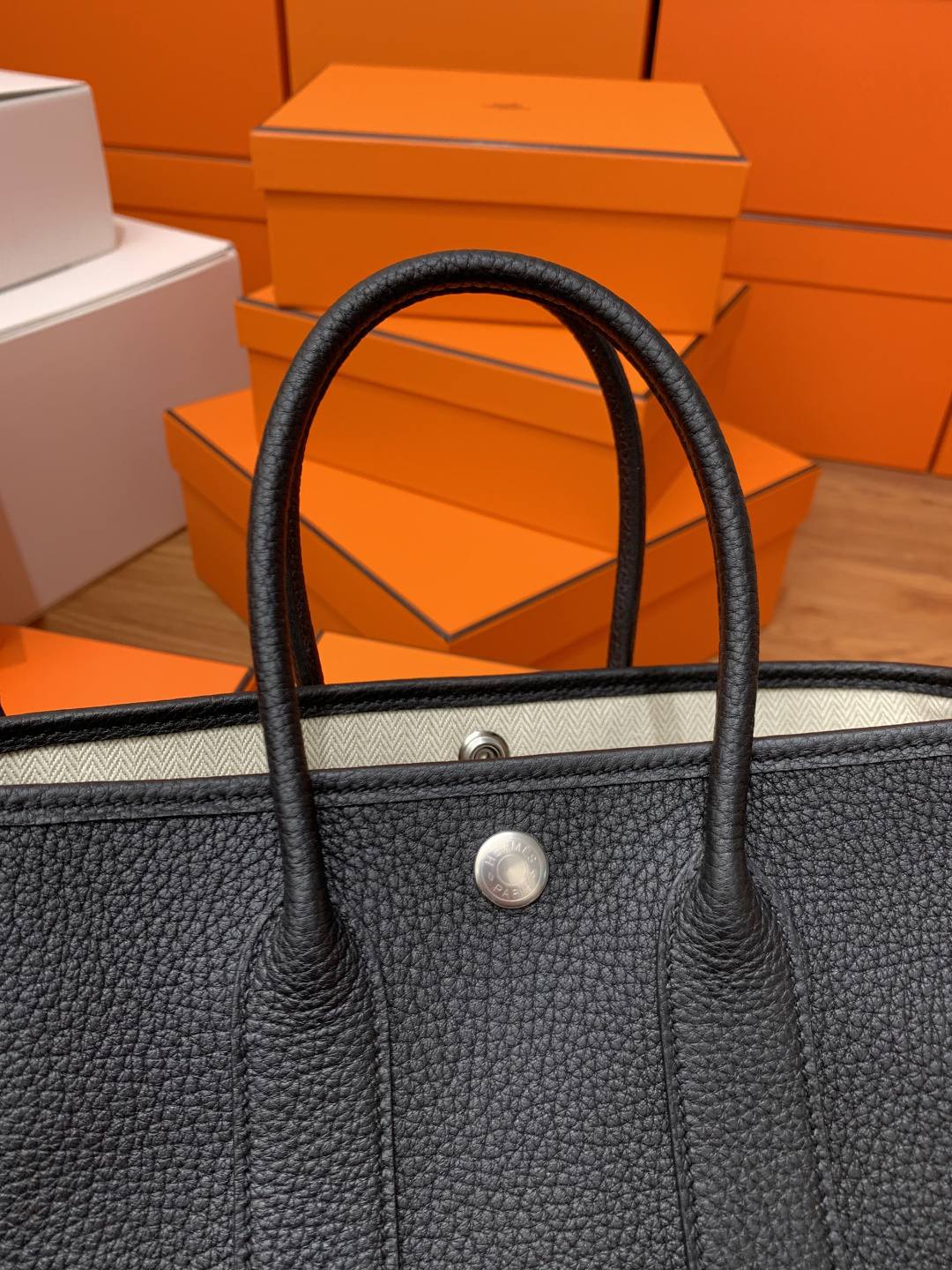 Best Replica Handbags StoreHermes handmade Garden 23 bag in togo black (Feb 2026 updated)-Best Quality Fake Louis Vuitton Bag Online Store, Replica designer bag ru