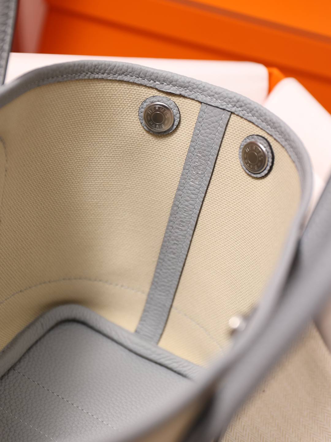 Best Replica Handbags Storehandmade Hermes Garden Party 23 bag in blue grey togo leather(Feb 2026 updated)-Labing Maayo nga Kalidad nga Peke nga Louis Vuitton Bag Online Store, Replica designer bag ru