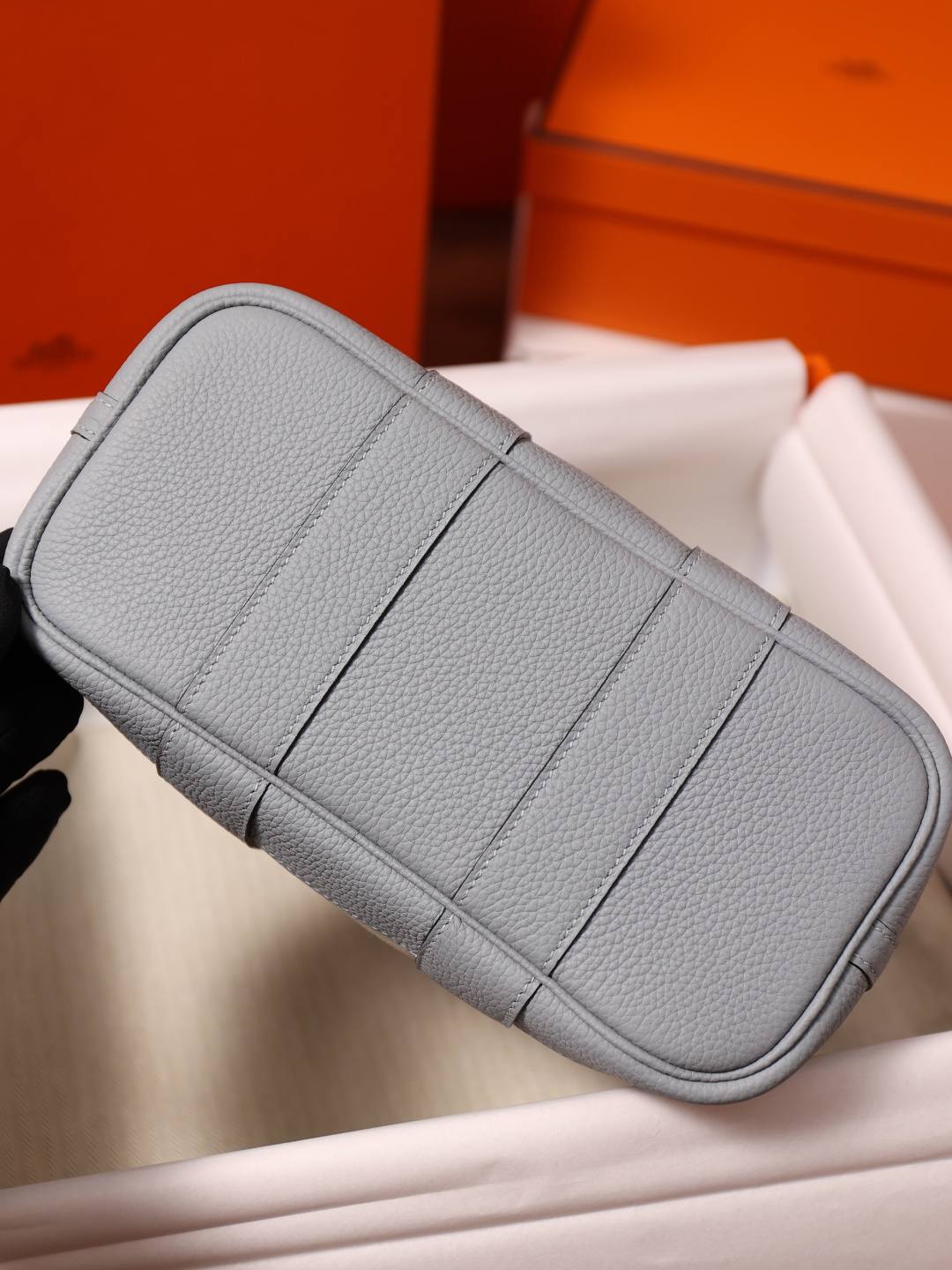 Best Replica Handbags Storehandmade Hermes Garden Party 23 bag in blue grey togo leather(Feb 2026 updated)-Labing Maayo nga Kalidad nga Peke nga Louis Vuitton Bag Online Store, Replica designer bag ru