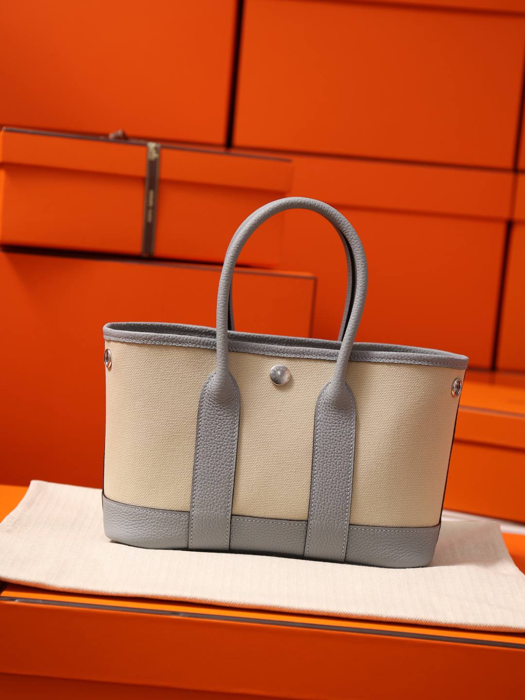 Best Replica Handbags Storehandmade Hermes Garden Party 23 bag in blue grey togo leather(Feb 2026 updated)-Labing Maayo nga Kalidad nga Peke nga Louis Vuitton Bag Online Store, Replica designer bag ru