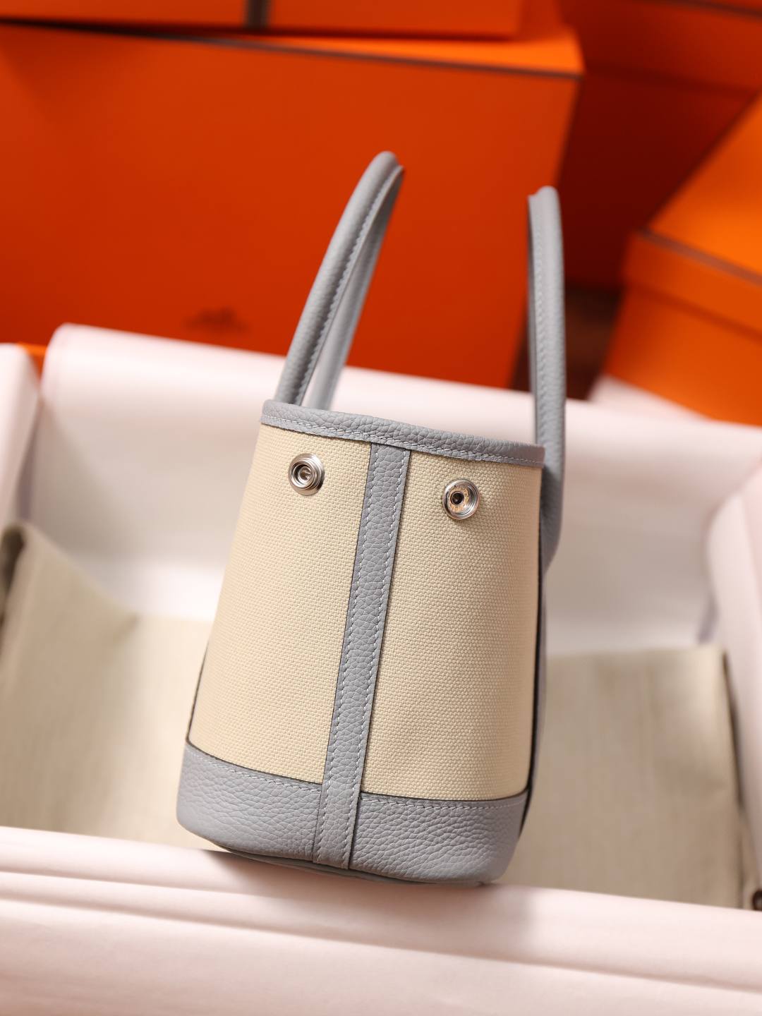 Best Replica Handbags Storehandmade Hermes Garden Party 23 bag in blue grey togo leather(Feb 2026 updated)-Labing Maayo nga Kalidad nga Peke nga Louis Vuitton Bag Online Store, Replica designer bag ru