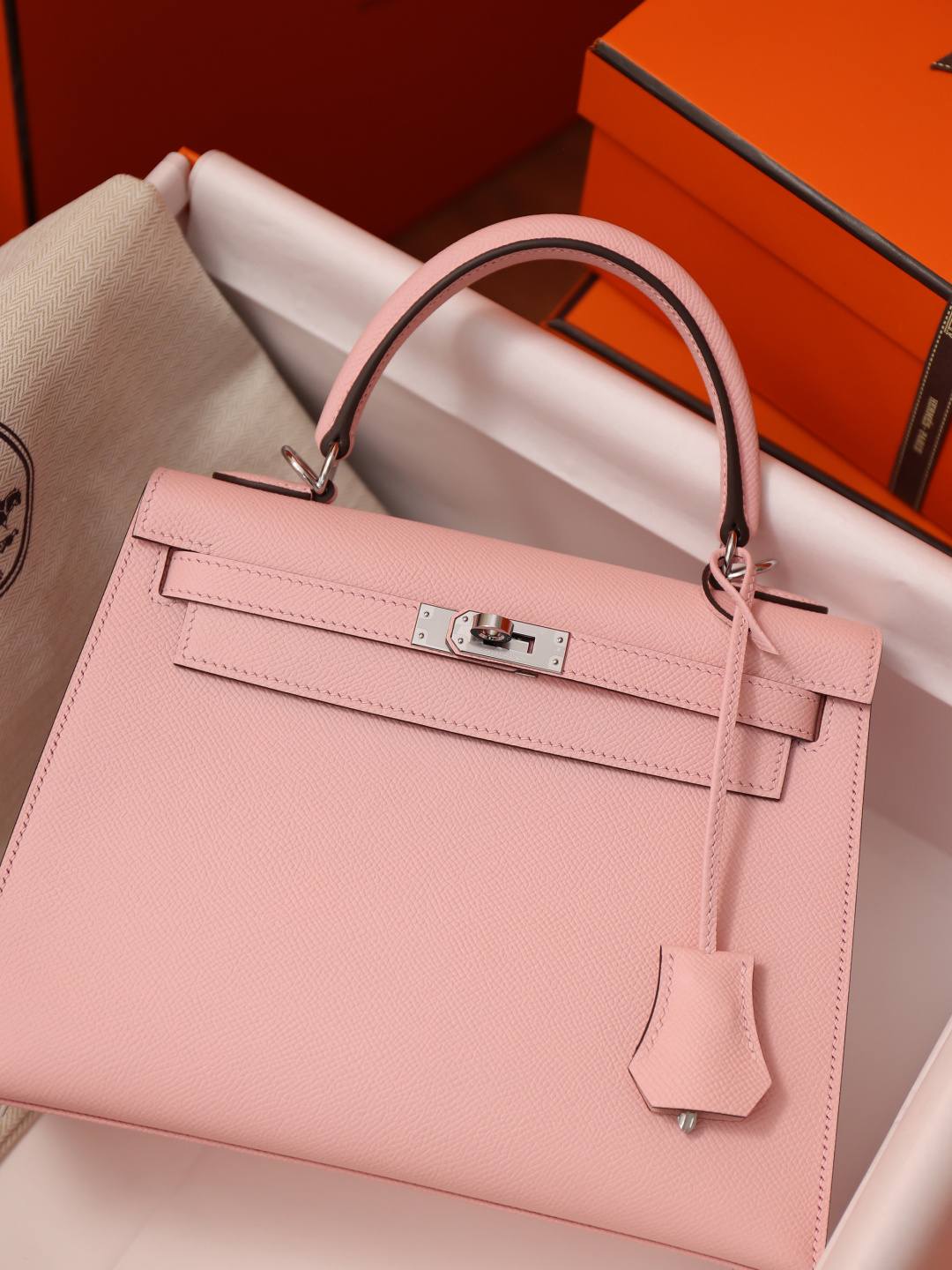 Best Replica Handbags Storehandmade Hermes Kelly 25 epsom pink out stitching(Feb 2026 updated)-Legjobb minőségű hamis Louis Vuitton táska online áruház, replika designer táska ru