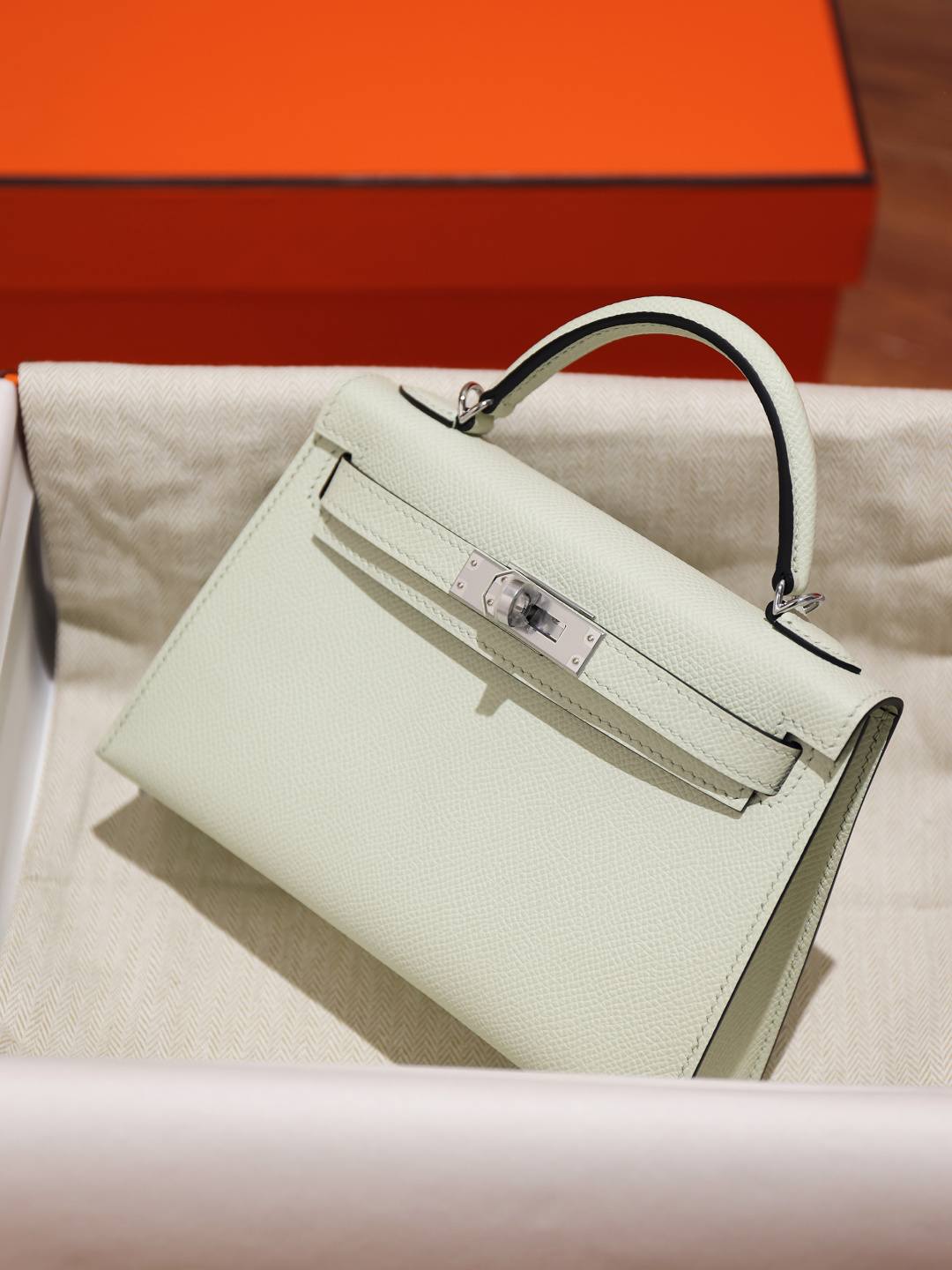 Best Replica Handbags Storehand made Hermes Mini Kelly 2 bag in bubble green in epsom leather review(Feb 2026 updated)-Botiga en línia de bosses falses de Louis Vuitton de millor qualitat, rèplica de bosses de disseny ru