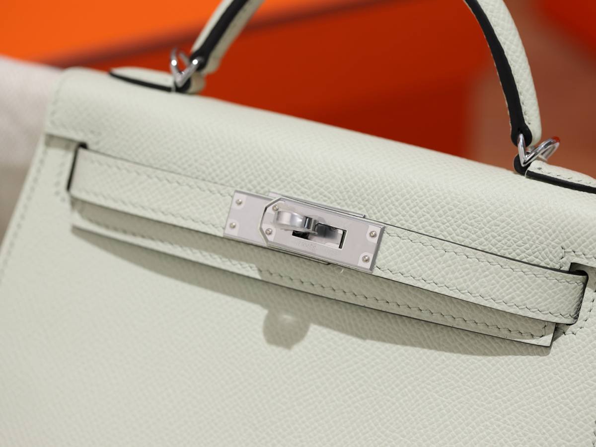 Best Replica Handbags Storehand made Hermes Mini Kelly 2 bag in bubble green in epsom leather review(Feb 2026 updated)-Botiga en línia de bosses falses de Louis Vuitton de millor qualitat, rèplica de bosses de disseny ru