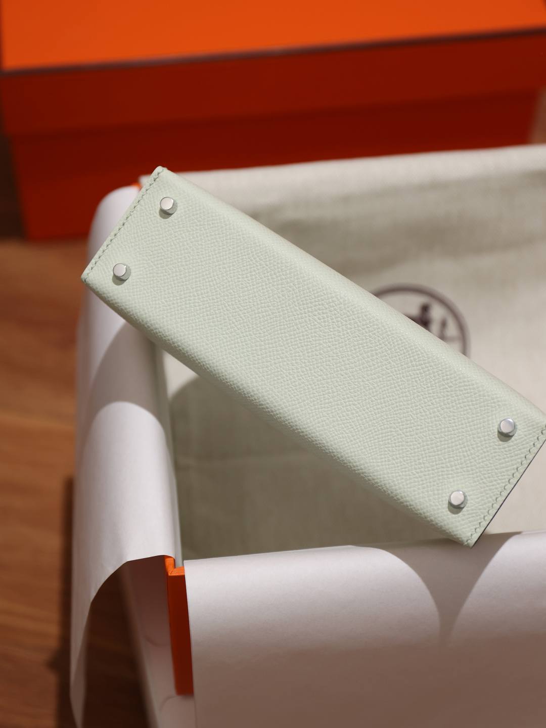 Best Replica Handbags Storehand made Hermes Mini Kelly 2 bag in bubble green in epsom leather review(Feb 2026 updated)-Botiga en línia de bosses falses de Louis Vuitton de millor qualitat, rèplica de bosses de disseny ru