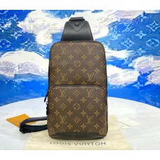 Louis Vuitton Monogram Macassar Avenue Sling Bag M45897