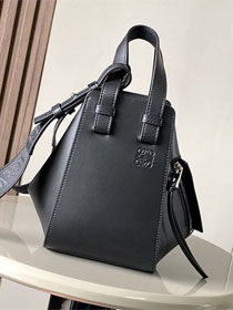 Loewe original calfskin small hammock bag A538H13 black