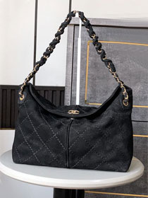 CC original suede hobo bag AS0504 black