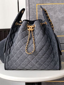 CC original denim 25 medium handbag AS5311 black
