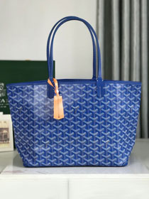 Goyard original canvas artois pm handbag GY0128 blue