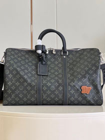 Louis vuitton original monogram eclipse keepall 50 M46334