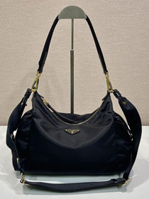 Prada original nylon explore shoulder bag 1BC264 black