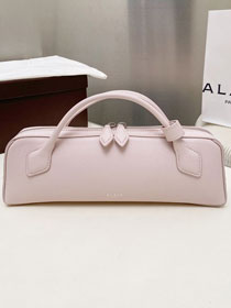 Alaia original lambskin le teckel clutch AL0022 pink