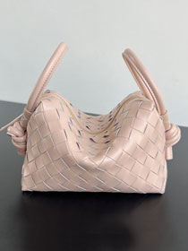 BV original lambskin loop top handle bag 796615 cameo