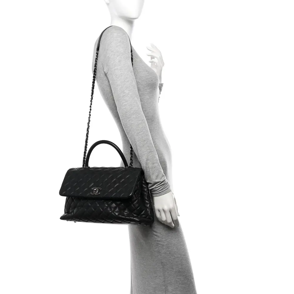 Chanel Large Coco Handle Bag Model