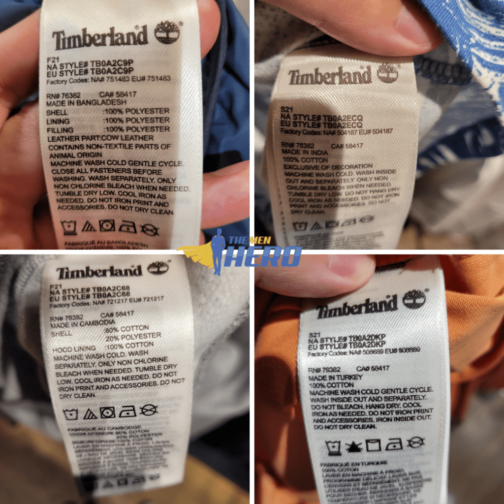 Where Are Timberlands Made