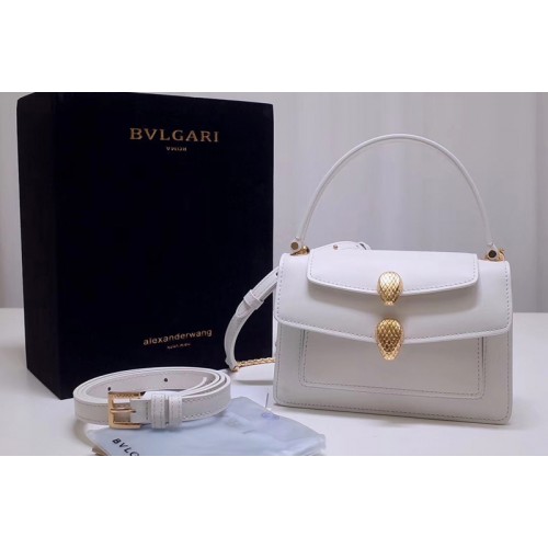 Alexander Wang x Bvlgari Belt Bag White Smooth Calf Leather Alexander Wang x Bvlgari Belt Bag White Smooth Calf Leather