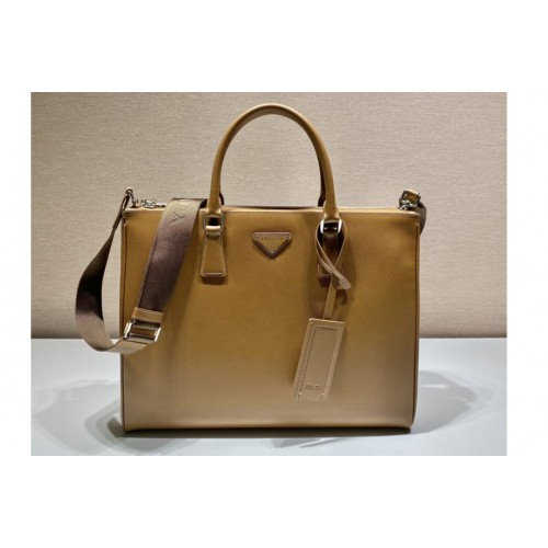 Prada 2VG061 Saffiano Leather Prada Galleria bag in Cinnamon Leather Prada 2VG061 Saffiano Leather Prada Galleria bag in Cinnamon Leather