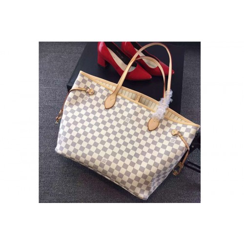 Louis Vuitton N41360 Neverfull GM Bag in Damier Azur Canvas Louis Vuitton N41360 Neverfull GM Bag in Damier Azur Canvas