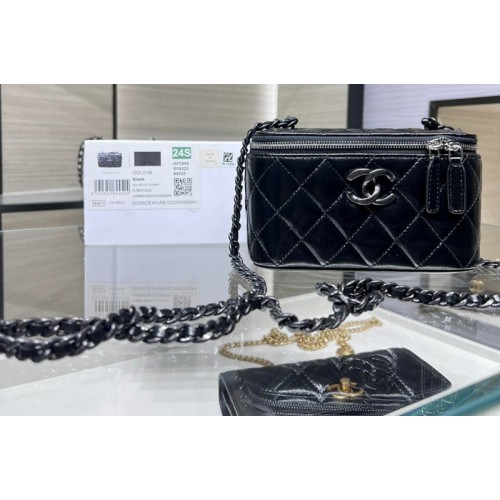 Chanel AP3905 Clutch With Chain in Black Leather Chanel AP3905 Clutch With Chain in Black Leather
