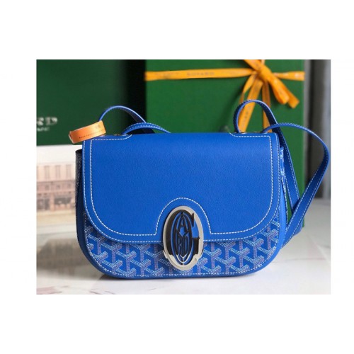 Goyard 233 bag in Blue Goyardine Canvas Goyard 233 bag in Blue Goyardine Canvas
