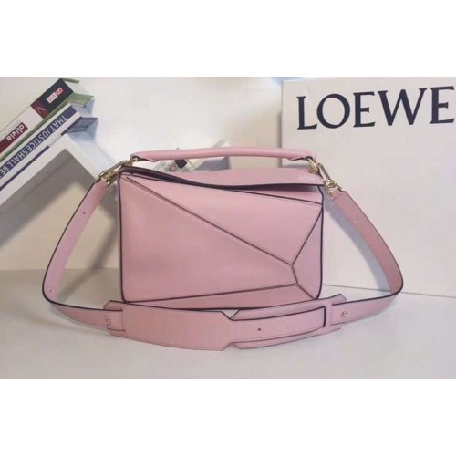 Loewe Puzzle Bags Original Calf Leather Pink