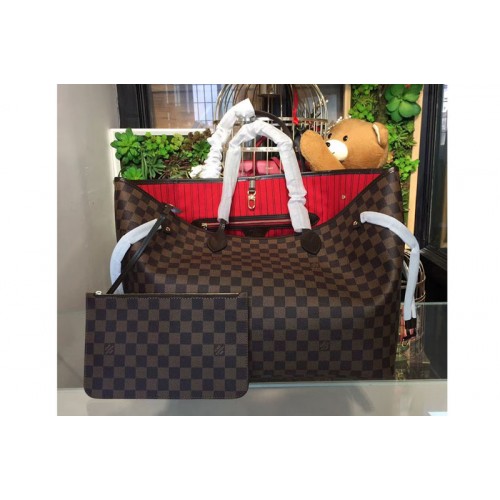 Louis Vuitton N41357 Neverfull GM Damier Ebene Canvas Bags Louis Vuitton N41357 Neverfull GM Damier Ebene Canvas Bags