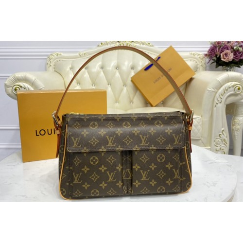 Louis Vuitton M51160 VINTAGE Bibashite MM Bag in Monogram Canvas Louis Vuitton M51160 VINTAGE Bibashite MM Bag in Monogram Canvas