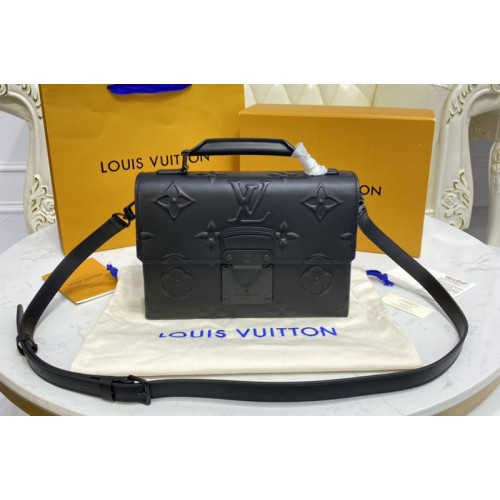 Louis Vuitton M58711 Ambassadeur PM Bag in Black cowhide leather Louis Vuitton M58711 Ambassadeur PM Bag in Black cowhide leather