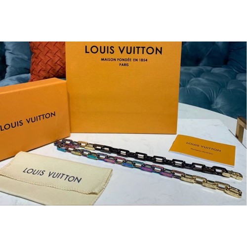 Louis Vuitton M68241 Monogram Colors chain necklace