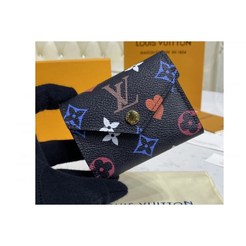 Louis Vuitton M80278 Game On Zoe wallet in Black Transformed Game On canvas Louis Vuitton M80278 Game On Zoe wallet in Black Transformed Game On canvas