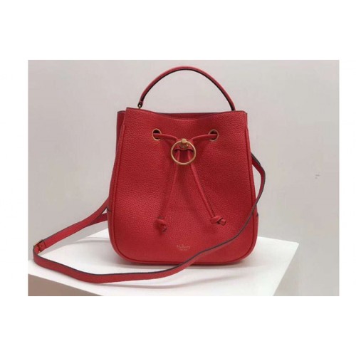Mulberry Hampstead Small Medium Classic Grain Leather Bags Red