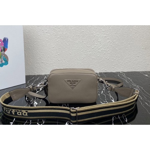 Prada 1BH192 Small leather bag in Khaki Leather Prada 1BH192 Small leather bag in Khaki Leather