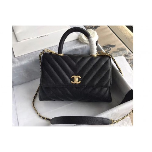Chanel Small Flap Bag with Top Handle Bags A92990 Black Chanel Small Flap Bag with Top Handle Bags A92990 Black