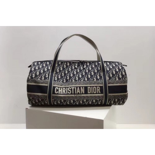 BEIGE AND BLACK DIOR OBLIQUE JACQUARD DUFFLE BAG in Beige and black Dior Oblique jacquard BEIGE AND BLACK DIOR OBLIQUE JACQUARD DUFFLE BAG in Beige and black Dior Oblique jacquard