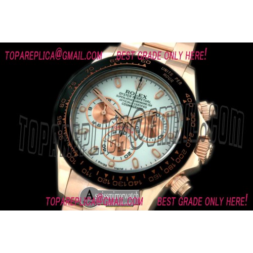 Rolex 2013 RG/LE White Stick A-7750