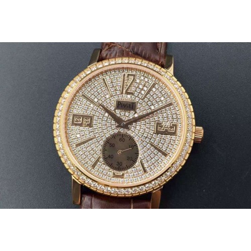 Piaget 41mm RG/LE Full Diamond A2824 Piaget 41mm RG/LE Full Diamond A2824