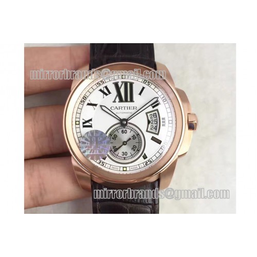 Calibre De Cartier RG/LE White Miyita 8205 Calibre De Cartier RG/LE White Miyita 8205