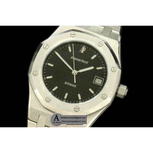 Audemars Piguet Royal Oak Automatic SS SS Black Asian Eta 2824-2