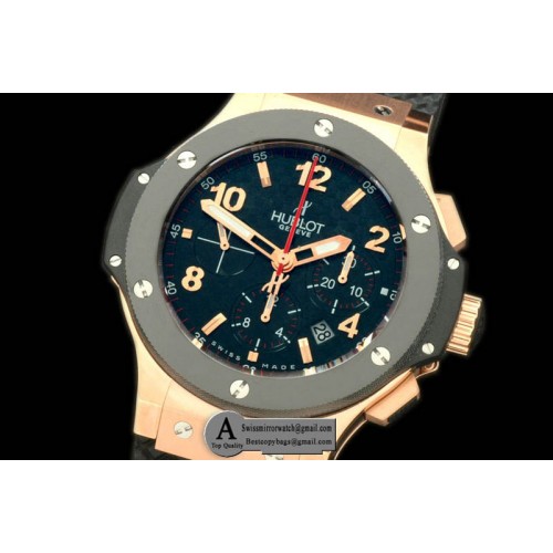 Hublot 301.PB.131.RX Big Bang Rose Gold/Ceramic Black A-7750 Replica Watches Hublot 301.PB.131.RX Big Bang Rose Gold/Ceramic Black A-7750 Replica Watches